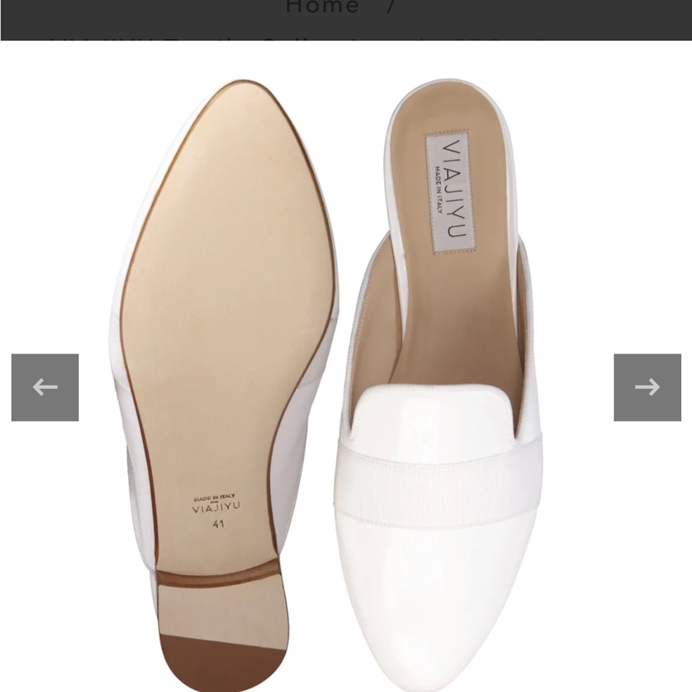 ISEO - Patent + Grosgrain Bianco